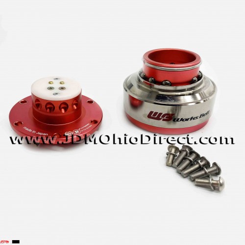 JDM EK9 Works Bell RAPFIX II Quick-Release Hub